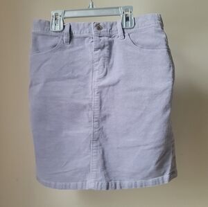 Uniqlo Girl Corduroy Gray Skirt Size 11-12